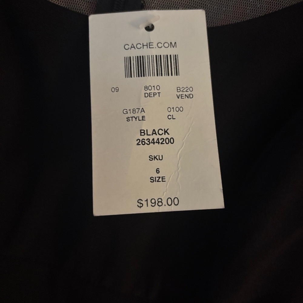 Cache Classic Black Dress